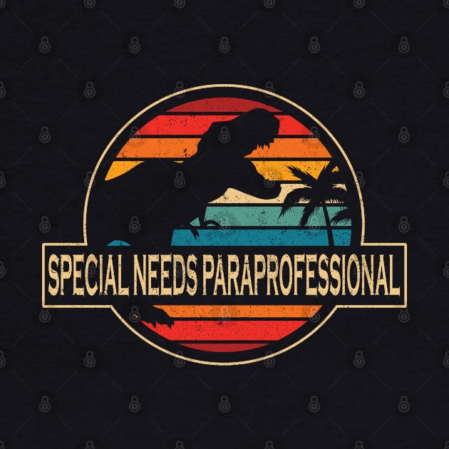 Special Needs Paraprofessional Dinosaur by SusanFields